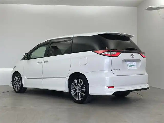 トヨタ エスティマ アエラス プレミアム G 埼玉県 2018(平30)年 4.5万km ホワイトパールクリスタルシャイン 純正１０インチナビ　フリップダウンモニター　バックカメラ　ビルトインＥＴＣ２．０　前後ドライブレコーダー　セーフティセンス　クルーズコントロール　シートヒーター　純正アルミホイール　オートハイビーム