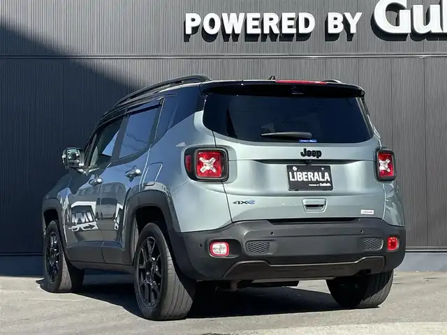 クライスラー・ジープ ジープ レネゲード アップランド 4xe 長野県 2022(令4)年 3.8万km ライトブルー 4WD/ ACC/ LKA/ シートヒーター(D席/N席)/ ステアリングヒーター/ 純正ナビ/ Bluetooth/ Bカメラ/ コーナーセンサー/ USB/ 純正17インチAW/ LEDヘッドライト＆フォグ/ ルーフレール/ USB/ ETC/ 禁煙