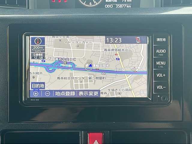 トヨタ ルーミー G 青森県 2020(令2)年 3.6万km ブラックマイカメタリック ・寒冷地仕様/・4WD/・純正ナビ/・フルセグ/・AM/FM/CD/BT/・プッシュスタート/・スマートキー/・スペアキー1本/・ワイパーデアイサー/・イドリングストップ/・横滑り防止/・衝突被害軽減システム/・オートライト/・コーナーセンサー/・ステアリングスイッチ/・両側パワースライドドア/・積み込み社外AW夏タイヤ/・純正フロアマット/・保証書/・取扱説明書