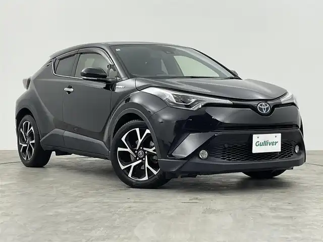 トヨタ Ｃ－ＨＲ G LEDエディション 群馬県 2018(平30)年 8.2万km ブラックマイカ 純正７インチナビ　バックカメラ　レーダークルーズコントロール　レーンキープアシスト　オートマチックハイビーム　プリクラッシュセーフティ　ブラインドスポットモニター　シートヒーター　ＥＴＣ　ＬＥＤ　禁煙