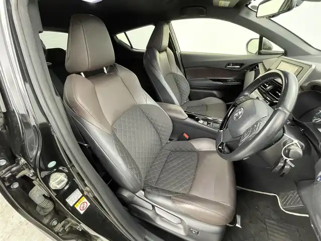 トヨタ Ｃ－ＨＲ G LEDエディション 群馬県 2018(平30)年 8.2万km ブラックマイカ 純正７インチナビ　バックカメラ　レーダークルーズコントロール　レーンキープアシスト　オートマチックハイビーム　プリクラッシュセーフティ　ブラインドスポットモニター　シートヒーター　ＥＴＣ　ＬＥＤ　禁煙