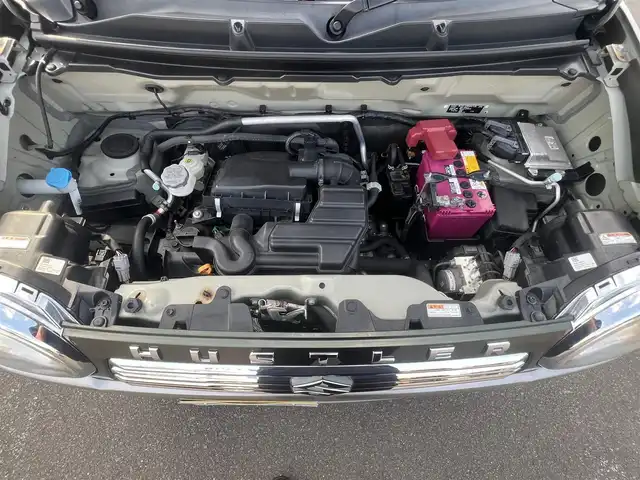 スズキ ハスラー Jスタイル Ⅱ 秋田県 2017(平29)年 5.1万km クールカーキパールメタリック/ホワイト2トーンルーフ ４WD/ターボ/衝突軽減システム/フルセグ/全方位カメラ/純正アルミ/スマートキー/アイドリングストップ/プッシュスタート/レーンキープアシスト/ステアリングスイッチ/前席シートヒーター/ETC/純正フロアマット/純正ドアバイザー/オートライト/オートエアコン/パワーステアリング/パワーウィンドウ/横滑り防止/盗難防止装置/電動格納ウィンカーミラー
