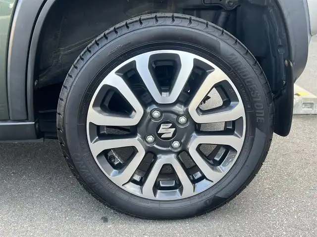 スズキ ハスラー Jスタイル Ⅱ 秋田県 2017(平29)年 5.1万km クールカーキパールメタリック/ホワイト2トーンルーフ ４WD/ターボ/衝突軽減システム/フルセグ/全方位カメラ/純正アルミ/スマートキー/アイドリングストップ/プッシュスタート/レーンキープアシスト/ステアリングスイッチ/前席シートヒーター/ETC/純正フロアマット/純正ドアバイザー/オートライト/オートエアコン/パワーステアリング/パワーウィンドウ/横滑り防止/盗難防止装置/電動格納ウィンカーミラー