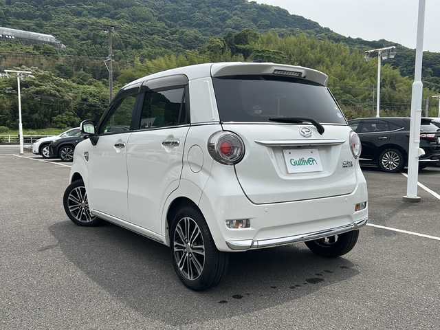 ダイハツ キャスト スタイル G ターボ SAⅡ 佐賀県 2016(平28)年 6.6万km パールホワイトⅢ 純正ナビ/バックカメラ/スマートアシストII/プッシュスタート/スマートキー/LEDヘッドライト/フォグライト/純正AW