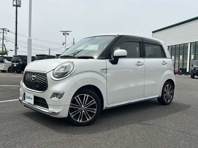 ダイハツ キャスト スタイル G ターボ SAⅡ 佐賀県 2016(平28)年 6.6万km パールホワイトⅢ 純正ナビ/バックカメラ/スマートアシストII/プッシュスタート/スマートキー/LEDヘッドライト/フォグライト/純正AW