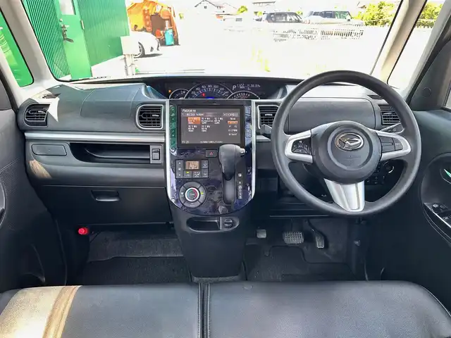 ダイハツ タント カスタムX トップED LTD SAⅢ 宮城県 2018(平30)年 5.7万km プラムブラウンクリスタルマイカ スマートアシスト3/・衝突警報機能/・衝突回避支援ブレーキ機能/・車線逸脱警報機能/・誤発進抑制機能（前方・後方）/・先行車発進告知機能/・オートハイビーム/純正8インチナビ/・CD/DVD/・Bluetooth/・フルセグTV/バックカメラ/両側パワースライドドア/ハーフレザーシート/運転席シートヒーター/ステアリングスイッチ/LEDヘッドランプ/フォグランプ/オートライト/スマートキー＆プッシュスタート/スペアキー1本/電動格納ミラー/純正14インチアルミホイール/純正フロアマット/純正ドアバイザー/Wエアバッグ