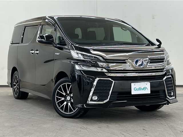 トヨタ ヴェルファイア ハイブリット ZR Gエディション 道央・札幌 2016(平28)年 7.2万km ブラック /黒革シート//RAYS製18インチアルミホイール//ALPINE製10インチナビ(EX10)//CD/DVD/BT/SD//フルセグTV//バックカメラ//ETC//ドライブレコーダー//前席パワーシート//前席シートヒーター//ステアリングヒーター//クルーズコントロール//両側電動スライドドア//スペアキー1本//取扱説明書//保証書