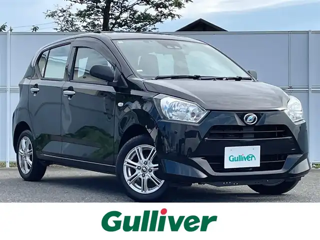 ダイハツ ミラ イース L SAⅢ 岩手県 2018(平30)年 7.5万km ブラックマイカメタリック ４ＷＤ　スマートアシスト３　ナビ　ＴＶ　Ｂｌｕｅｔｏｏｔｈ音楽再生　コーナーセンサー　オートマチックハイビーム　ＥＴＣ　ドライブレコーダー　キーレスエントリー　純正フロアマット　１４インチＡＷ