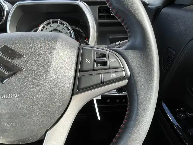 スズキ スペーシア カスタム HYBRID XS ターボ 鹿児島県 2018(平30)年 3.5万km フェニックスレッドパール/ブルーイッシュブラックパール 社外ナビ/（フルセグTV/Bluetooth/CD/DVD）/バックカメラ/両側パワースライドドア/レーダークルーズコントロール/LEDヘッドライト/シートヒーター/純正15インチアルミホイール/アイドリングストップ/スマートキー/ETC