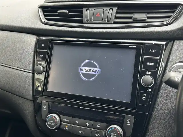 日産 エクストレイル 20Xi 静岡県 2019(平31)年 4.6万km ダイヤモンドブラック 純正9インチメモリナビ/（CD/DVD/BT/FM/AM/SD）/フルセグTV/プロパイロット/・インテリジェントLI（車線逸脱防止）/・BSW（後側方車両検知警報）/・RCTA（交代時車両検知）/アラウンドビューモニター/電動リアゲート/ETC/LEDヘッドライト/フォグランプ/パートナーコンビ防水シート/革巻きハンドル/ISOFIX/純正18AW