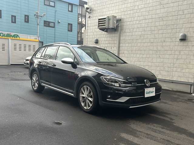 フォルクスワーゲン ゴルフ オールトラック TSI 4モーション 道央・札幌 2017(平29)年 5.4万km 黒