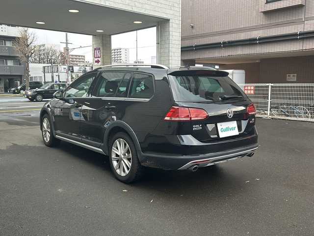 フォルクスワーゲン ゴルフ オールトラック TSI 4モーション 道央・札幌 2017(平29)年 5.4万km 黒