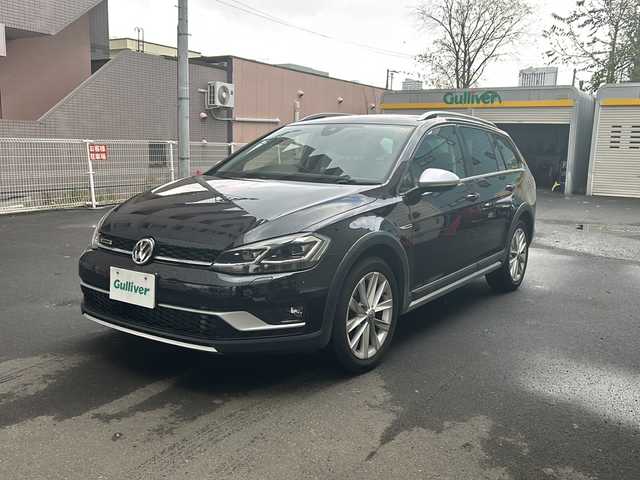 フォルクスワーゲン ゴルフ オールトラック TSI 4モーション 道央・札幌 2017(平29)年 5.4万km 黒