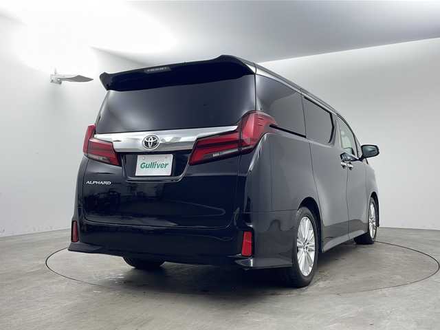 トヨタ アルファード S Aパッケージ 兵庫県 2019(平31)年 7.5万km ブラック ・ワンオーナー車/・社外9インチナビ（AVIC-RQ902）/CD/DVD/SD/USB/Bluetooth/TV/・バックカメラ/・両側パワースライドドア/・ドライブレコーダー/・ウッドコンビステアリング/・ステアリングスイッチ/・Toyota　Safety　Sense/・プリクラッシュセーフティ/・レーントレーシングアシスト/・レーダークルーズコントロール/・ロードサインアシスト/・オートマチックハイビーム/・先行車発進告知機能/・AC100V電源/・ＬＥＤヘッドライト/・オートライト/・フォグランプ/・純正フロアマット/・純正18インチアルミホイール/・スマートキー/・プッシュスタート