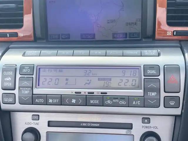 トヨタ ソアラ 430SCV 島根県 2002(平14)年 13万km シルバーM 純正DVDナビ(CD/MD/AUX/ラジオ)/クルーズコントロール/ETC/オートライト/前席パワーシート/前席シートメモリー/前席シートヒーター /本革シート/取扱説明書/保証書