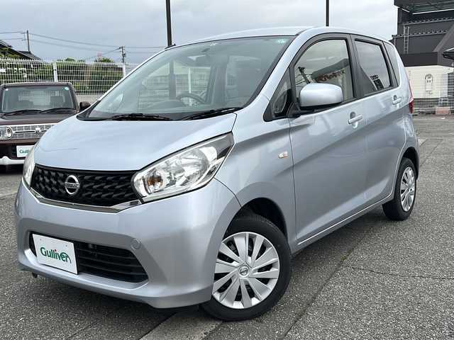 日産 デイズ J 富山県 2013(平25)年 8.1万km クールシルバー 社外メモリーナビ（MR-MZ20)/BT接続/ETC/ヘッドライトレベライザー/電動格納ミラー/保証書/取扱説明書/スペアキー