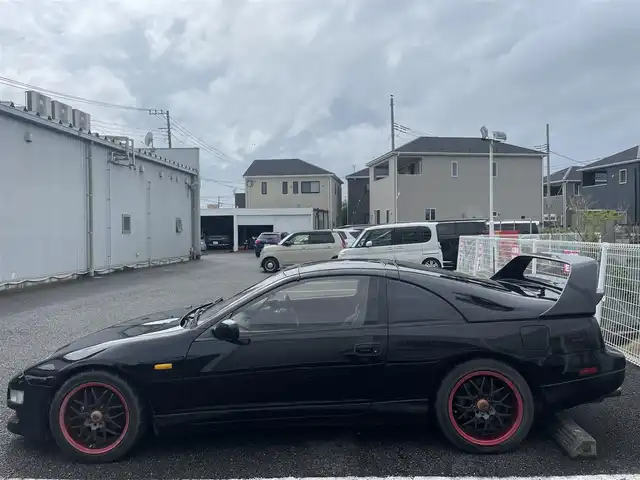 日産 フェアレディ Ｚ 300ZX ツインターボ 2／2 静岡県 1993(平5)年 9.2万km スーパーブラック ターボエンジン/MOMOステアリング/社外フロントバンパー/社外17インチAW/JIC車高調/社外マフラー/社外リアウィング