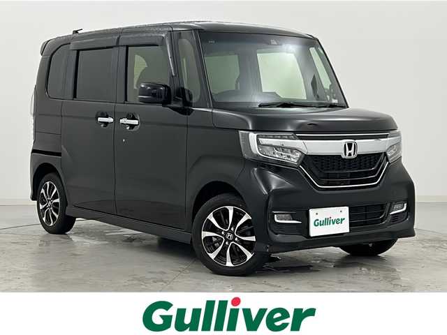 ホンダ Ｎ ＢＯＸ カスタム G L ホンダセンシング 宮城県 2020(令2)年 3.6万km クリスタルブラックパール 禁煙車/Honda SENSING	/・衝突軽減ブレーキ	/・路外逸脱抑制機能		/・アダプティブクルーズコントロール/・車線維持支援システム	/・オートハイビーム	/両側パワースライドドア/ケンウッドナビ/・BT.CD.DVD.SD/ワンセグTV/バックカメラ/レザー調シートカバー/前席シートヒーター/ドライブレコーダー（F）/ビルトインETC/LEDヘッドライト/LEDフォグランプ/アイドリングストップ/横滑り防止装置/プッシュスタート/スマートキー×2/ステアリングスイッチ/純正14inAW/フロアマット/ロールサンシェード