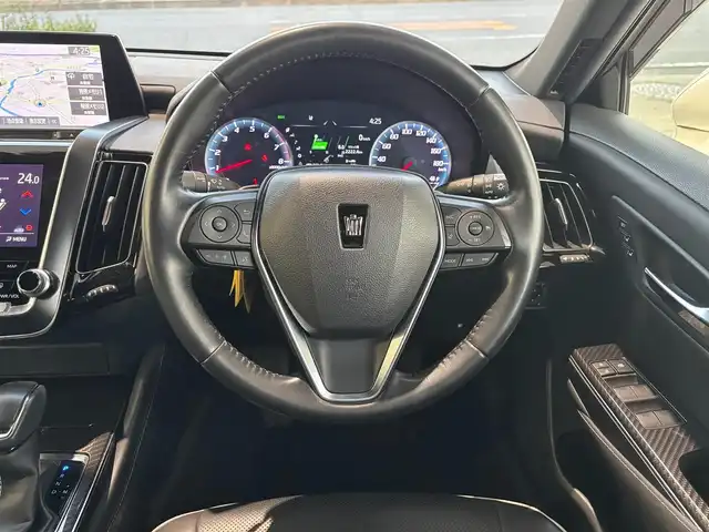 トヨタ クラウン RS アドバンス 愛知県 2018(平30)年 5万km ホワイトパールクリスタルシャイン ワンオーナー/バックカメラ/追従クルーズコントロール/純正ナビ/Bluetooth/DVD/SD/フルセグTV/ETC/パドルシフト/MTモード付きAT/パワーシート/シートヒーター/エアシート/前後ドライブレコーダー/前後コーナーセンサー/レーンキープアシスト/オートマチックハイビーム/スペアキー/禁煙　ワンオーナー　Ｗモニター　ナビ　フルセグＴＶ　ＤＶＤ再生　Ｂｌｕｅｔｏｏｔｈ　ＵＳＢ接続　バックカメラ　ビルトインＥＴＣ　ドラレコ　シートエアコン　黒革パワーシート　追従　ＬＫＡ　ＢＳＭ　ＨＵＤ