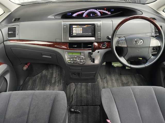 トヨタ エスティマ アエラス Gエディション 長野県 2011(平23)年 11.5万km ホワイトパールクリスタルシャイン 社外メモリナビTV/バックカメラ/ビルトインETC/両側パワースライドドア/純正17インチアルミ/プッシュスタート /純正フロアマット