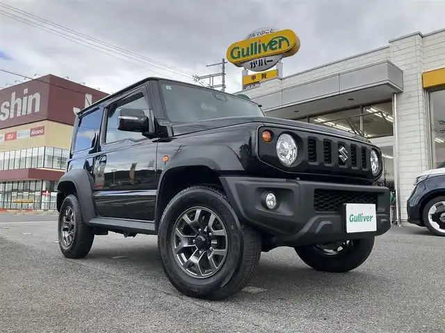 スズキ ジムニー シエラ JC 滋賀県 2021(令3)年 1.6万km 黒 スズキセーフティサポート/デュアルセンサーブレーキサポート/クルーズコントロール/LEDヘッドライト/フォグランプ/前席シートヒーター/純正15インチアルミホイール/スマートキー/スペアキー有り/取扱説明書/保証書