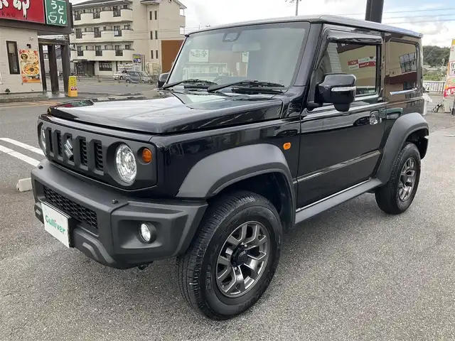 スズキ ジムニー シエラ JC 滋賀県 2021(令3)年 1.6万km 黒 スズキセーフティサポート/デュアルセンサーブレーキサポート/クルーズコントロール/LEDヘッドライト/フォグランプ/前席シートヒーター/純正15インチアルミホイール/スマートキー/スペアキー有り/取扱説明書/保証書