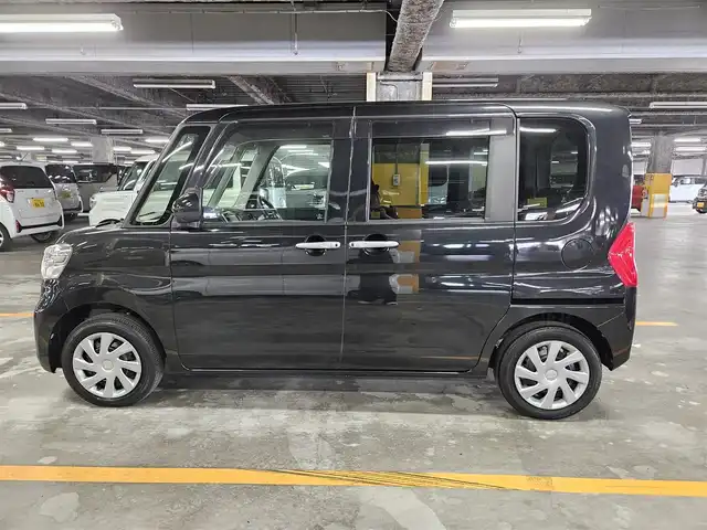 ダイハツ タント X LTD SA Ⅲ 愛媛県 2018(平30)年 3万km ブラックマイカメタリック 〇純正ナビ/〇フルセグTV/〇両側パワースライドドア/〇バックカメラ/〇パノラマモニター/〇純正ナビ連動ドライブレコーダー/〇スマートアシスト3/〇ecoIDOLシステム/〇SRSエアバッグ/〇オートライト/〇LEDヘッドランプ/〇ステアリングスイッチ/〇ブラウン撥水加工ファブリックシート/〇シートヒーター/シートリフター/〇純正マット/〇キーフリーシステム/〇禁煙車