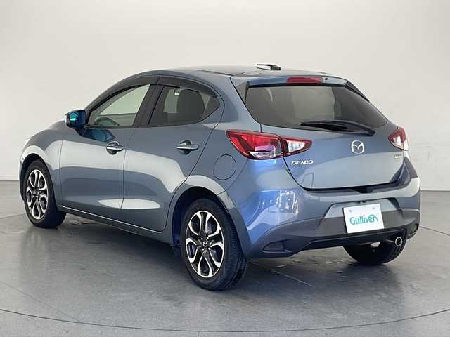 マツダ デミオ XD ツーリング Lパッケージ 長野県 2015(平27)年 5.8万km ブルーリフレックスマイカ 純正ナビ/冬タイヤ積み込み/ビルトインETC/プッシュスタート/LEDヘッドライト/アイドリングストップ/スマートキー/クルーズコントロール/バックカメラ/ハーフレザー/純正フロアマット