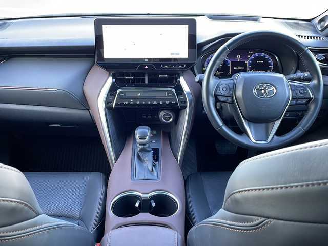 トヨタ ハリアー ハイブリッド Z レザーパッケージ 徳島県 2024(令6)年 2.5万km プラチナホワイトパールマイカ 純正１２．３型JBLナビ/調光ルーフ/全方位カメラ/デジタルインナーミラー/黒革/前席シートヒーター　/電動リアゲート/前後ドラレコ/追従クルコン/ＢＳＭ/ＨＵＤ/前後コーナーセンサ/ETC2.0/LEDオートライト/フォグランプ/セーフティセンス/ナノイーX