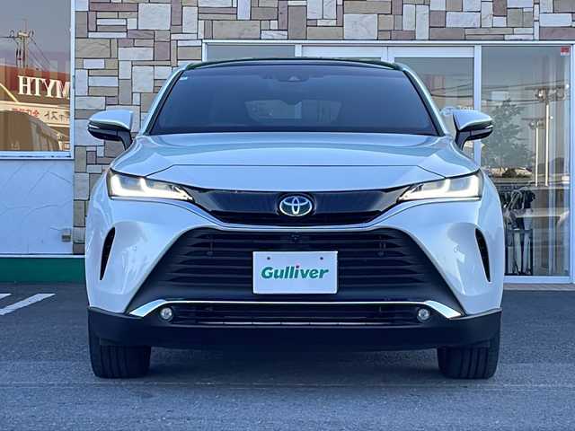 トヨタ ハリアー ハイブリッド Z レザーパッケージ 徳島県 2024(令6)年 2.5万km プラチナホワイトパールマイカ 純正１２．３型JBLナビ/調光ルーフ/全方位カメラ/デジタルインナーミラー/黒革/前席シートヒーター　/電動リアゲート/前後ドラレコ/追従クルコン/ＢＳＭ/ＨＵＤ/前後コーナーセンサ/ETC2.0/LEDオートライト/フォグランプ/セーフティセンス/ナノイーX