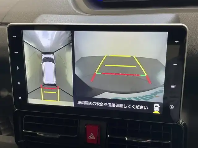 ダイハツ タント カスタム X スタイルセレクション 愛知県 2021(令3)年 1.6万km ファイアークォーツレッドM 純正９型ナビ　全方位カメラ　両側パワスラ　禁煙　フルセグTV　ＤＶＤ　Ｂｌｕｅｔｏｏｔｈ　ドラレコ　車線逸脱　衝突軽減　コーナーセンサー　ＬＥＤライト　フォグランプ　シートヒーター　ＵＳＢ　純正マット