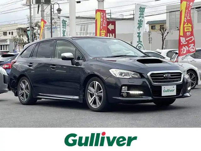 スバル レヴォーグ 1．6GT アイサイト 群馬県 2017(平29)年 6.2万km ダークグレーメタリック 4WD/サンルーフ/アドバンスドセーフティパッケージ/DIATONEサウンドナビ/CD・DVD・SD/Bluetooth・フルセグ/バック/サイドカメラ/ビルトインETC/レザーシート/前席パワーシート/前席シートヒーター/運転席シートメモリー/クルーズコントロール/パドルシフト/横滑り防止装置/レーンキープアシスト/衝突軽減ブレーキ/アイドリングストップ/LEDヘッドライト/純正アルミホイール/純正フロアマット/スマートキー×2