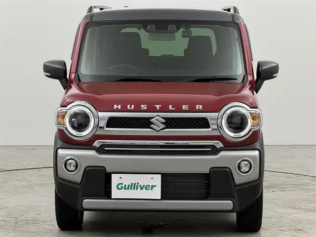 スズキ ハスラー Jスタイル 福岡県 2022(令4)年 2.7万km フェニックスレッドパール/ガンメタリック2トーンルーフ 社外ナビ／フルセグＴＶ　/バックカメラ　/ＥＴＣ　/前後ドラレコ　/コーナーセンサー　/衝突被害軽減ブレーキ　/レーンキープ　/アイドリングストップ　/シートヒーター　/純正ＡＷ付きサマータイヤ４本積込有　/ＬＥＤヘッドライト