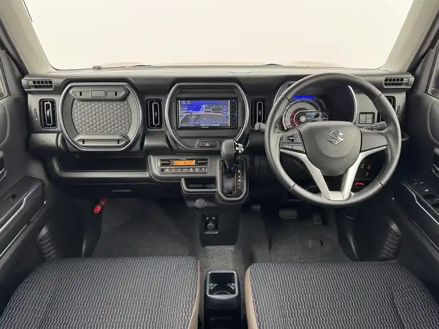 スズキ ハスラー Jスタイル 福岡県 2022(令4)年 2.7万km フェニックスレッドパール/ガンメタリック2トーンルーフ 社外ナビ／フルセグＴＶ　/バックカメラ　/ＥＴＣ　/前後ドラレコ　/コーナーセンサー　/衝突被害軽減ブレーキ　/レーンキープ　/アイドリングストップ　/シートヒーター　/純正ＡＷ付きサマータイヤ４本積込有　/ＬＥＤヘッドライト
