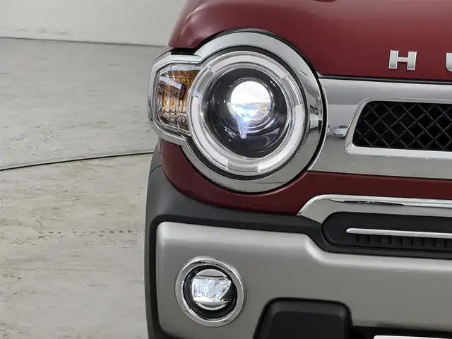 スズキ ハスラー Jスタイル 福岡県 2022(令4)年 2.7万km フェニックスレッドパール/ガンメタリック2トーンルーフ 社外ナビ／フルセグＴＶ　/バックカメラ　/ＥＴＣ　/前後ドラレコ　/コーナーセンサー　/衝突被害軽減ブレーキ　/レーンキープ　/アイドリングストップ　/シートヒーター　/純正ＡＷ付きサマータイヤ４本積込有　/ＬＥＤヘッドライト