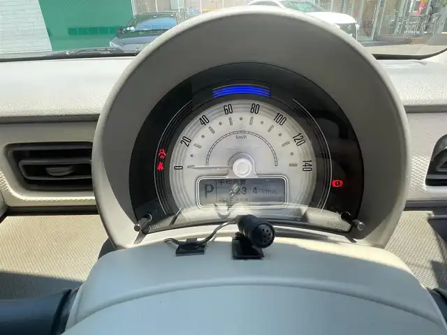 スズキ ラパン L 島根県 2020(令2)年 6.7万km フォーンベージュM 純正ナビ/フルセグTV/Bluetooth/DVD再生/ドライブレコーダー　/ＥＴＣ　/運転席シートヒーター/衝突被害軽減ブレーキ/レーンアシスト　/横滑り防止装置　/スマートキー/プッシュスタート/オートライト/アイドリングストップ/純正フロアマット