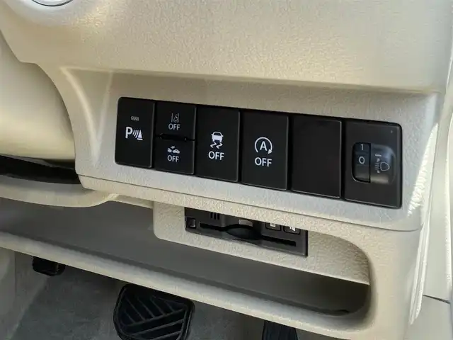 スズキ ラパン L 島根県 2020(令2)年 6.7万km フォーンベージュM 純正ナビ/フルセグTV/Bluetooth/DVD再生/ドライブレコーダー　/ＥＴＣ　/運転席シートヒーター/衝突被害軽減ブレーキ/レーンアシスト　/横滑り防止装置　/スマートキー/プッシュスタート/オートライト/アイドリングストップ/純正フロアマット