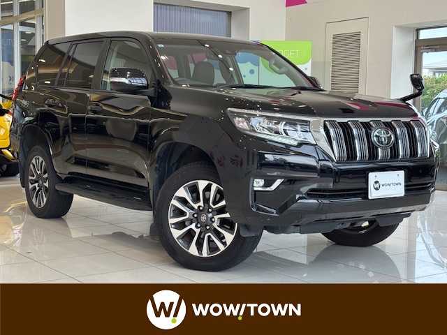 トヨタ ランドクルーザー プラド TX Lパッケージ 埼玉県 2021(令3)年 2.7万km ブラック セーフティーセンス/サンルーフ　/純正9インチナビ　/　　CD/DVD/BT/フルセグ/バックカメラ　/レーダークルーズコントロール　/LEDオートライト　/レザーシート　/シートヒーター　/エアシート　/パワーシート　/純正19インチアルミホイール/ステアリングスイッチ/アイドリングストップ/スマートキー2本/ビルトインETC　/禁煙車