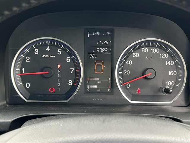 ホンダ ＣＲ－Ｖ ZL HDDナビ スタイル 鹿児島県 2008(平20)年 11.2万km ナイトホークブラックパール 純正ナビ　/ＴＶ　/バックカメラ　/ドライブレコーダー　/ＤＶＤプレイヤー　/リモコンキー　/オートエアコン　/純正フロアマット　/純正アルミホイール　/ミュージックサーバー　/Ｗエアバック