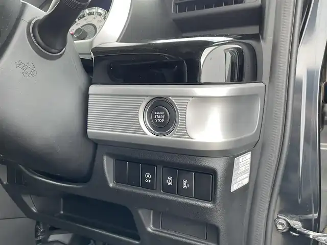 スズキ スペーシア カスタム HYBRID XS 佐賀県 2018(平30)年 5.6万km ミディアムグレーメタリック 社外SDナビ/・ワンセグTV/CD/DVD/Bluetooth/両側パワースライドドア/シートヒーター/ドライブレコーダー/プッシュスタート/スマートキー/ETC/純正15インチアルミ/純正LEDヘッドライト/純正フロアマット/横滑り防止装置/盗難防止装置