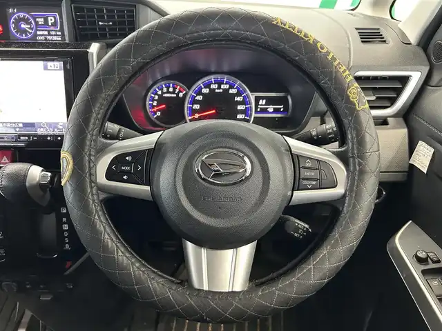 ダイハツ トール カスタムG リミテッド SAⅢ 鹿児島県 2019(平31)年 8万km ブラックマイカメタリック/マゼンタベリーマイカメタリック アルパインナビ（X9ZD）/（フルセグTV/CD/DVD/HDMI）/パノラマモニター/両側パワースライドドア/前方ドライブレコーダー/ETC/スマートアシスト/クルーズコントロール/レーンキープアシスト/車線逸脱警報機能/誤発進抑制機能/先行車発進お知らせ機能/前席シートヒーター/LEDヘッドライト/フロントフォグ/オートライト/オートマチックハイビーム/純正フロアマット