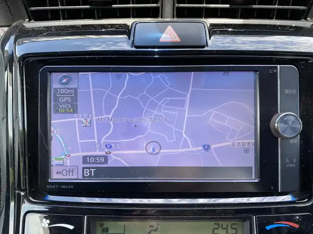 トヨタ カローラ フィールダー HV G エアロツアラー W×B 福岡県 2013(平25)年 17.1万km ブラックマイカ