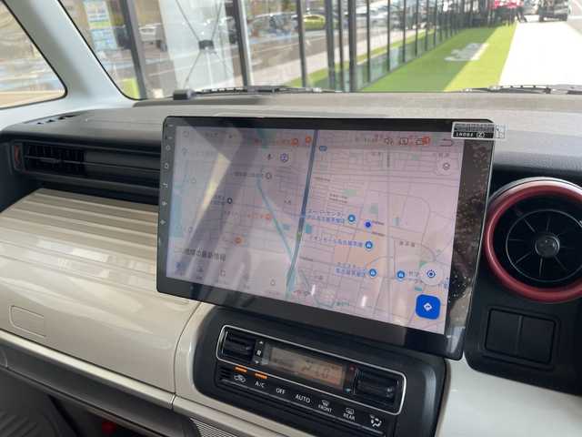 スズキ スペーシア HYBRID X 愛知県 2021(令3)年 3.5万km クールカーキパールメタリック/ホワイト2トーンルーフ 純正10インチディスプレイオーディオナビ（あり）/両側パワースライドドア/シートヒーター/バックカメラ/コーナーセンサー/オートマチックハイビーム/ドライブレコーダー/ETC/衝突被害軽減ブレーキ/Bluetooth/ステアリングスイッチ/スマートキー/プッシュスタート