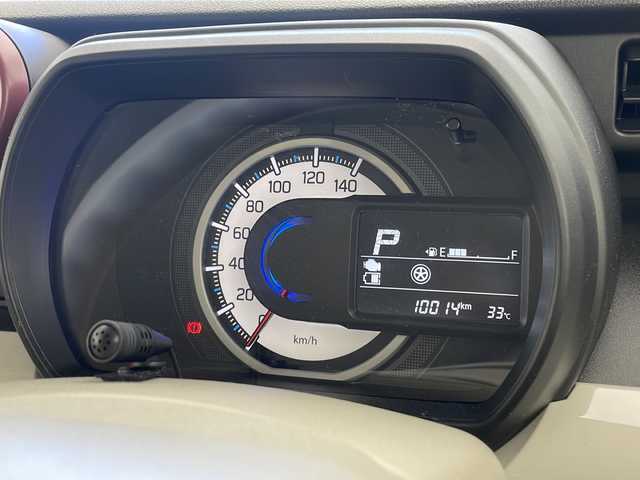 スズキ スペーシア HYBRID X 沖縄県 2023(令5)年 1万km シフォンアイボリーM 社外オーディオ(DPX5300BTHS)　/（ＣＤ　USB　AM　FM）/ワンオーナー/ＥＴＣ/両側パワースライドドア/シートヒーター/スマートキー/プッシュスタート/サーキュレーター/クリアランスソナー/アイドリングストップ/純正フロアマット/電動格納ミラー