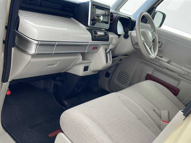 スズキ スペーシア HYBRID X 沖縄県 2023(令5)年 1万km シフォンアイボリーM 社外オーディオ(DPX5300BTHS)　/（ＣＤ　USB　AM　FM）/ワンオーナー/ＥＴＣ/両側パワースライドドア/シートヒーター/スマートキー/プッシュスタート/サーキュレーター/クリアランスソナー/アイドリングストップ/純正フロアマット/電動格納ミラー