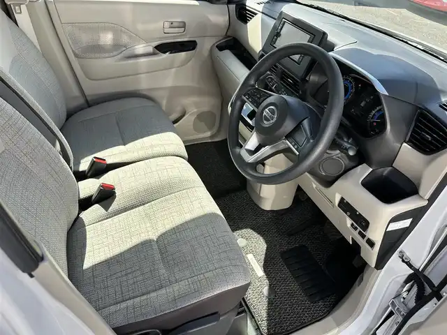 日産 ルークス X 三重県 2021(令3)年 3.6万km ホワイトパール 純正ナビ（AM/FM/TV/DVD/CD/Bluetooth/USB）/ETC/インテリジェントアラウンドビューモニター（ディスプレイ付ルームキラー）/ハンズフリーパワースライドドア（助手席側）/スライドドアオートクローザー（運転席側）/先進安全装備（インテリジェントエマージェンシーブレーキ/踏み間違い防止アシスト/車線逸脱防止支援システム/車線逸脱警報/前方衝突予測警報/ふらつき警報/標識検知機能）/快適パックA(プラズマクラスター付リアシーリングファン/撥水加工シート/後席パーソナルテーブル/助手席シートバックUSBソケット/リアドアロールサンシェード)/SRSエアバック（運転席/助手席/サイド/カーテン/ニー）/オートエアコン/シートバックポケット（助手席上下）/シートアンダーバックス（助手席）/インテリジェントキー/プッシュエンジンスターター/6スピーカー/地デジTVアンテナ/GPSアンテナ/ボディ同色ドアミラー（電動オート格納機能/ウインカー/カメラ付）/内装色インサイドドアハンドル/ピアノブラック調パワーウインドウスイッチベース/アナログメーター/4.2インチアドバンスドドライブアシストディスプレイ