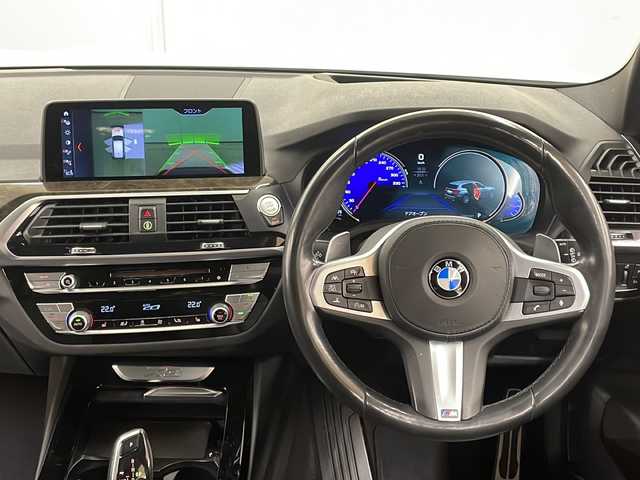 ＢＭＷ Ｘ３ xDrive20d Mスポーツ 道央・札幌 2019(平31)年 7.1万km アルピンホワイトⅢ ・4WD/・純正ナビ（DVD&CD&BT&フルセグ）/・電動格納ミラー/・ウインカーミラー/・ETC/・LEDヘッドライト/・プッシュスタート/・純正アルミホイール/・オートライト/・ハイビームアシスト/・レーンキープアシスト