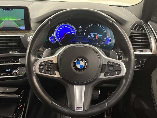 ＢＭＷ Ｘ３ xDrive20d Mスポーツ 道央・札幌 2019(平31)年 7.1万km アルピンホワイトⅢ ・4WD/・純正ナビ（DVD&CD&BT&フルセグ）/・電動格納ミラー/・ウインカーミラー/・ETC/・LEDヘッドライト/・プッシュスタート/・純正アルミホイール/・オートライト/・ハイビームアシスト/・レーンキープアシスト