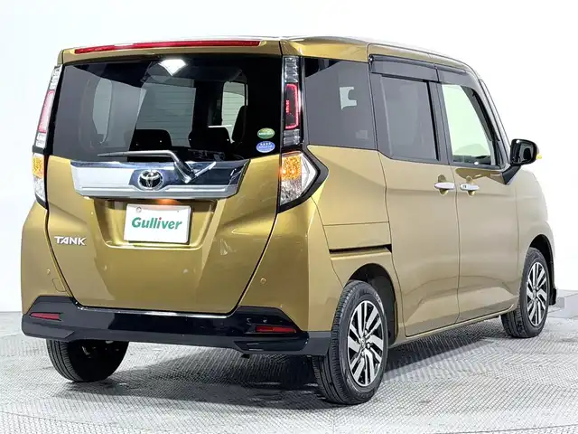 トヨタ タンク カスタムG S 大阪府 2017(平29)年 1.1万km インペリアルゴールドクリスタルM 純正ナビTV 両側パワースライドドア クルーズコントロール 衝突軽減ブレーキ レーンアシスト スマートキー プッシュスタート オートライト LEDヘッドライト ワンオーナー