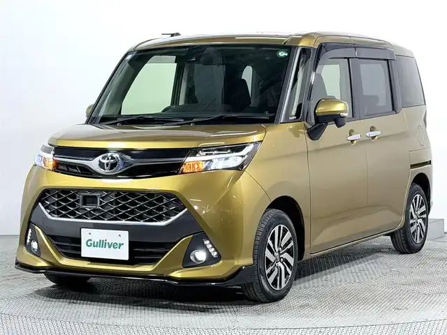 トヨタ タンク カスタムG S 大阪府 2017(平29)年 1.1万km インペリアルゴールドクリスタルM 純正ナビTV 両側パワースライドドア クルーズコントロール 衝突軽減ブレーキ レーンアシスト スマートキー プッシュスタート オートライト LEDヘッドライト ワンオーナー